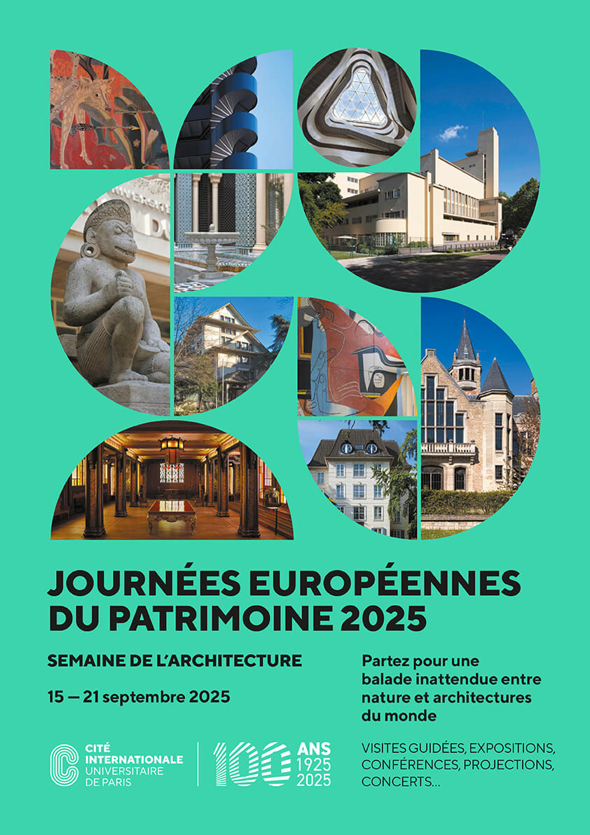 Journées européennes du patrimoine 2025 : semaine de l’architecture à la Cité internationale