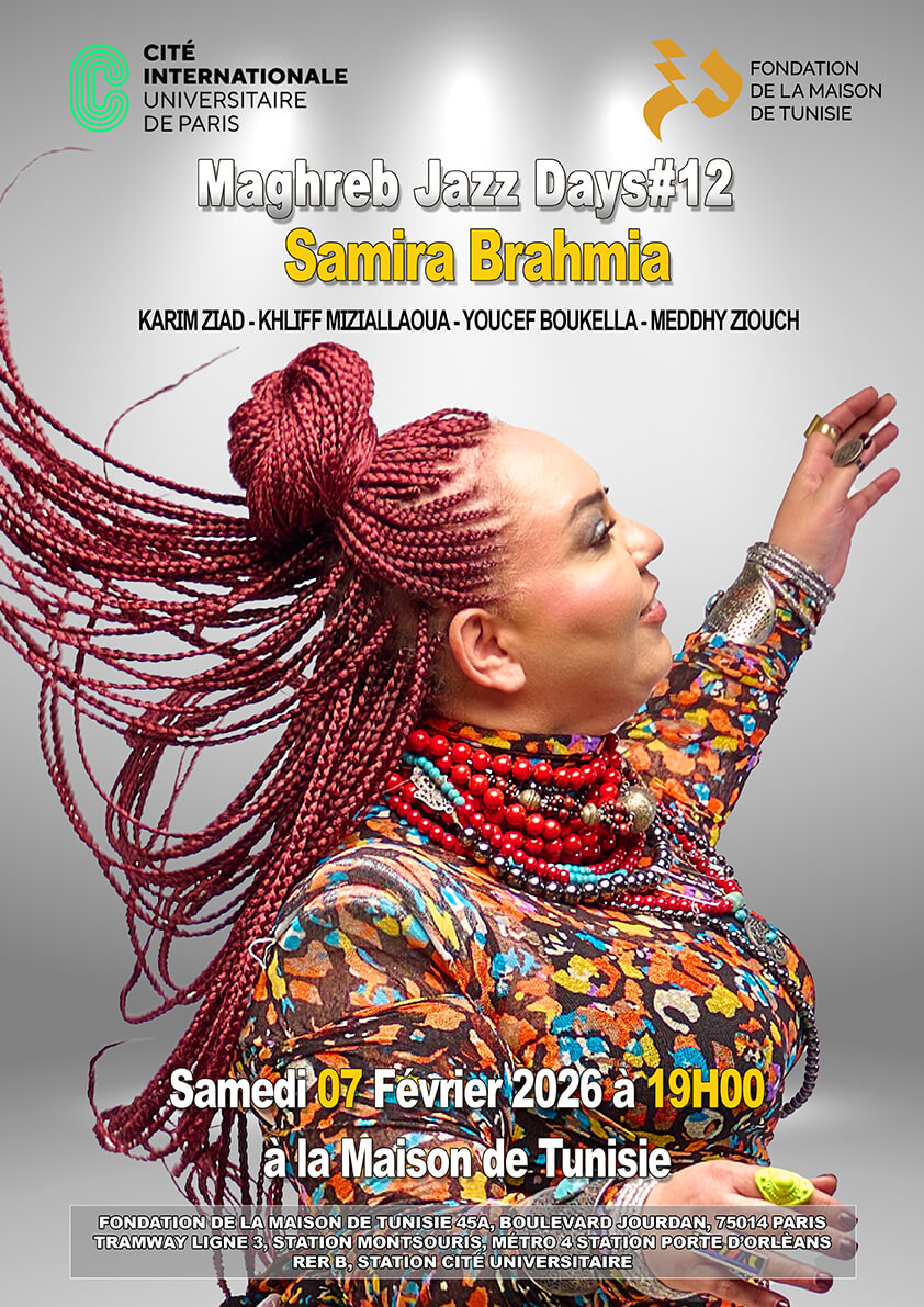 Festival Maghreb Jazz Days#12 :Samira Brahmia