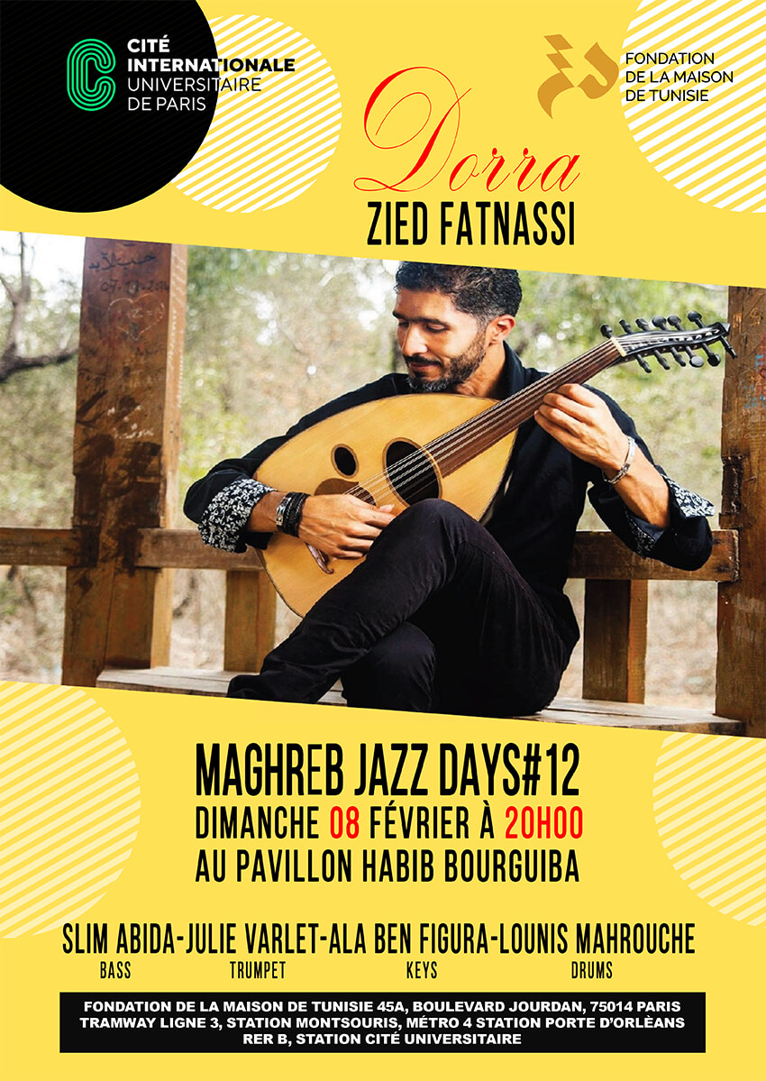 Festival Maghreb Jazz Days#12 : « Dorra » de Zied Fatnassi et Guests