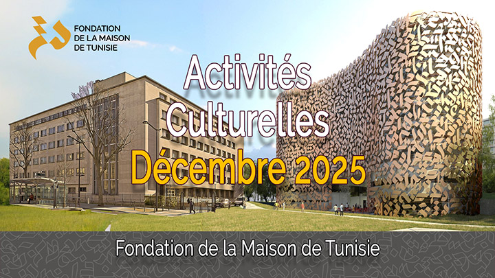 Nos événements pour le mois de Décembre 2025