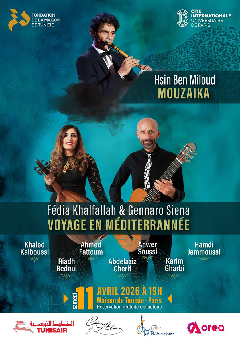 Soirée Musicale: Hsin Ben Miloud et Duo Mediterraneum